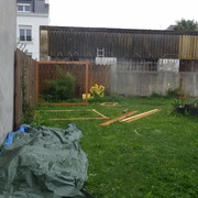 installation sur le chantier