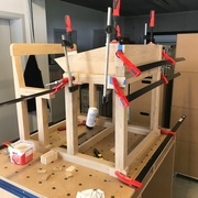 Collage de la structure complète