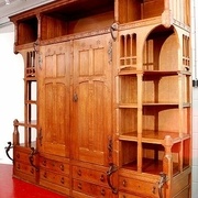 Armoire bibliothèque Nieuwe-kunst     https://www.pinterest.fr/wbotterweg/nieuwe-kunst/