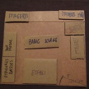 Nouvel atelier : 2.35m x 2.60m