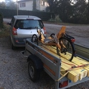 Au départ de l'Isère...