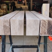 À droite, c'est brulé... Après j'ai changé de lame.