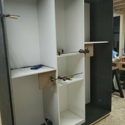 Montage à blanc à l'atelier