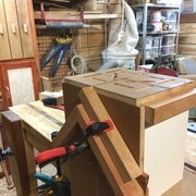 Le support pour pièces à 45°