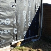 rideau temporaire fermé