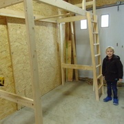 il est tout content...