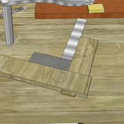 **6/**  Nous vérifions les équerrages !