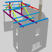 Vue de l'angle Nord-Est