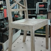 Restauration d'une chaise.