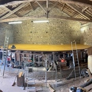 mezzanine atelier bois