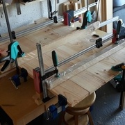 Collage du premier plateau