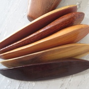 Châtaignier (+feuille de placage sur coque), ??, Pêcher, Buis, Panacoco