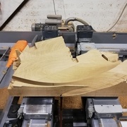 Partie basse du débillardé sur CN