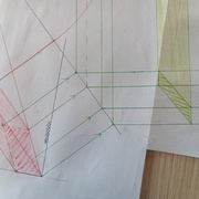 détail de la coupe de pied