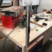 Dernier essai avec une grande bouteille