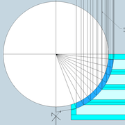 fig 3 Exportations des points de divisions en plan sur les autres vues