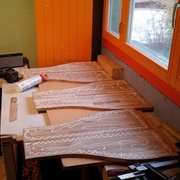 Je suis partisan du collage sur chaque faces, à tort ou à raison chacun fait à sa sauce