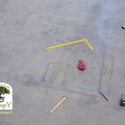 Tracé d épure pratique échelle 1 au sol