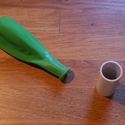 Echappement par tube PVC diamètre 22mm