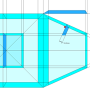 **B/** L'épure pratique de fabrication complète