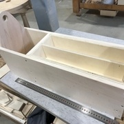 baladeause en CP de bouleau avec la partie amovible en place