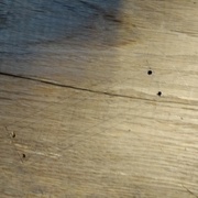 les trous pour retrouver mes repères de l'autre côté.