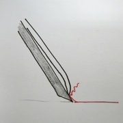 Le contrefer permet de briser le copeau soulevé par le fer