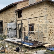 Premiers montants en place