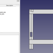 Assemblage du "tréteau" avec l'atelier A2Plus
