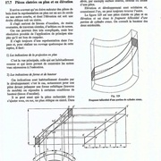 15 Pièce cintrée en plan et en élévation