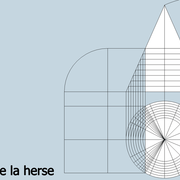 fig 1 Tracé de la herse de la coupe hyperbolique