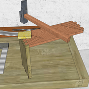 **7/** Nous procédons au montage de l'assemblage.