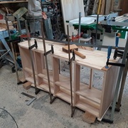 1er montage à blanc dans l'atlier