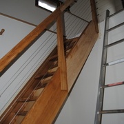 en cour de la première couche d'huile