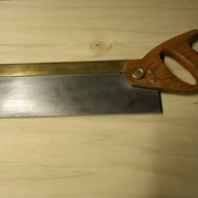 ma scie à dos 14tpi 12"