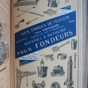 Matériel et outillage pour fondeurs, Aux Forges de Vulcain, 1911