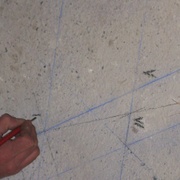 fig 5 Marquages sur épure  http://lapailleetlapoutre.over-blog.com