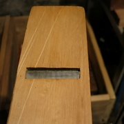 Semelle d'un rabot en charme