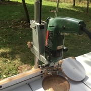 Vue de dessus ; disque martyr retire.