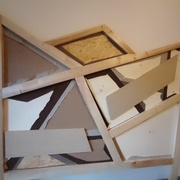 Le tout vu de derrière, c'est moins joli que l'avant