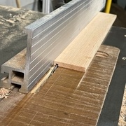 La rainure de 3mm pour le fond