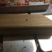 Perçage avec un petit foret