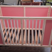 lit monté, à peindre