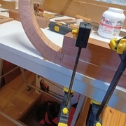 Collage de la partie haute