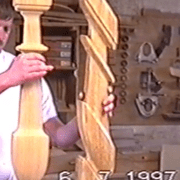 balustre droit et rampant finis