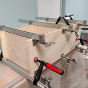 La partie stressante, le collage