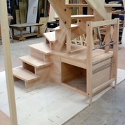 Le garde-corps étage n'est pas aux normes (demande de la cliente)