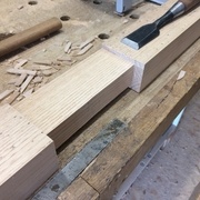 nettoyage des enfourchements au ciseau