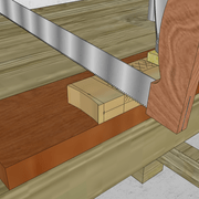 **1/** Amorçage de la coupe.