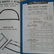 Scies montées à bûches, Peugeot Frères 1950